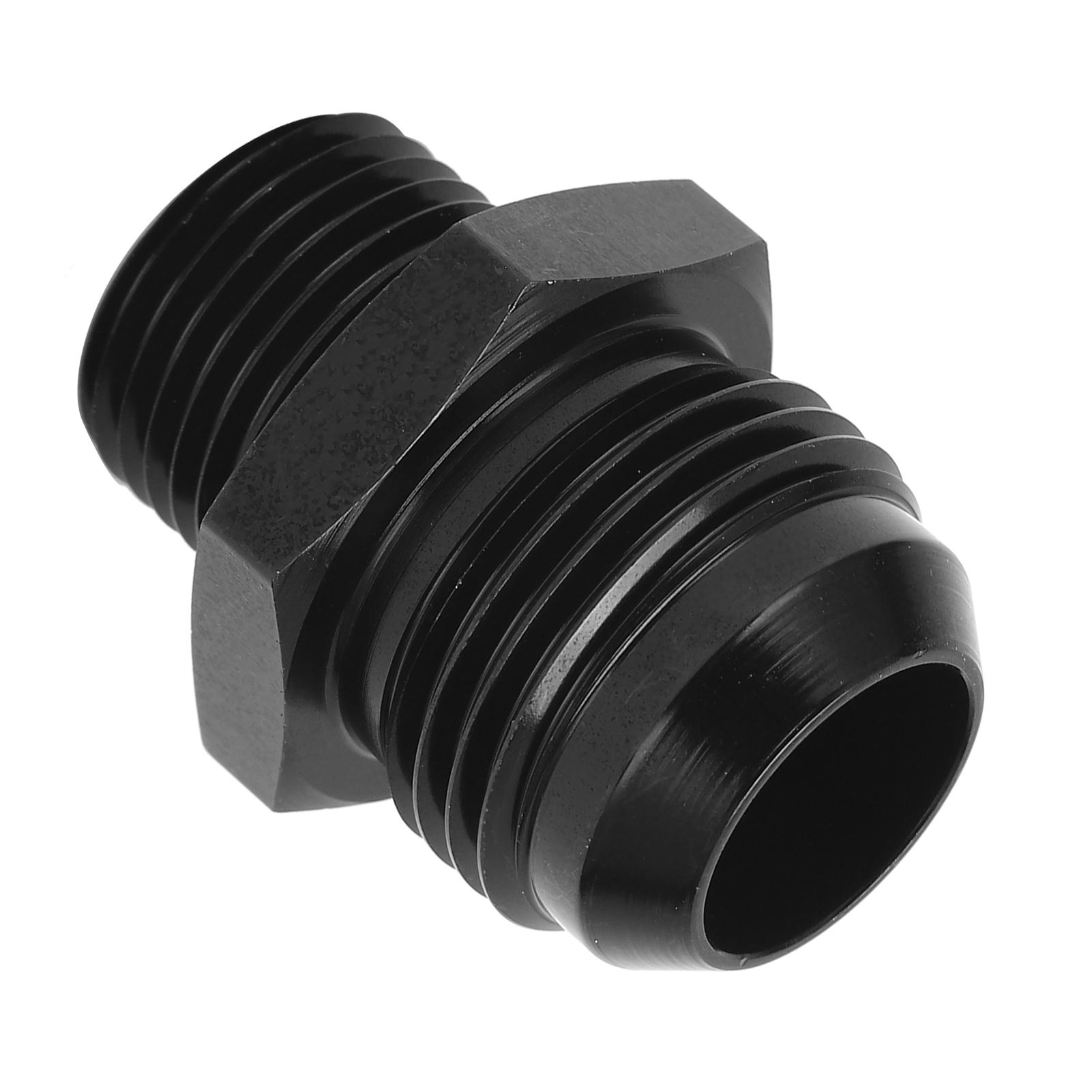 

Fuel Line Fitting 12 AN to 1 2NPT 6061‑T6 Aluminum Black Anodized Adapter for Most Fluids