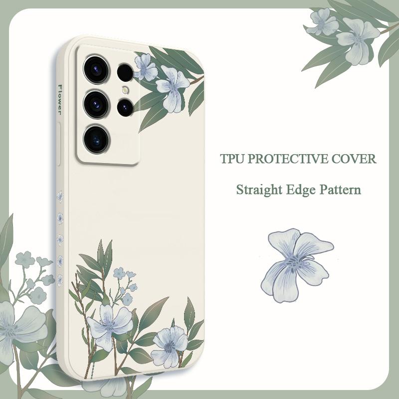 Encounter Flowers Phone Case For Samsung Galaxy S26 Plus Ultra Silicone Cover
