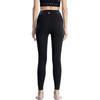 Fila 2023 Summer New Basic Solid Color Knitted Leggings Women Leggings Black A11W321617F-BK