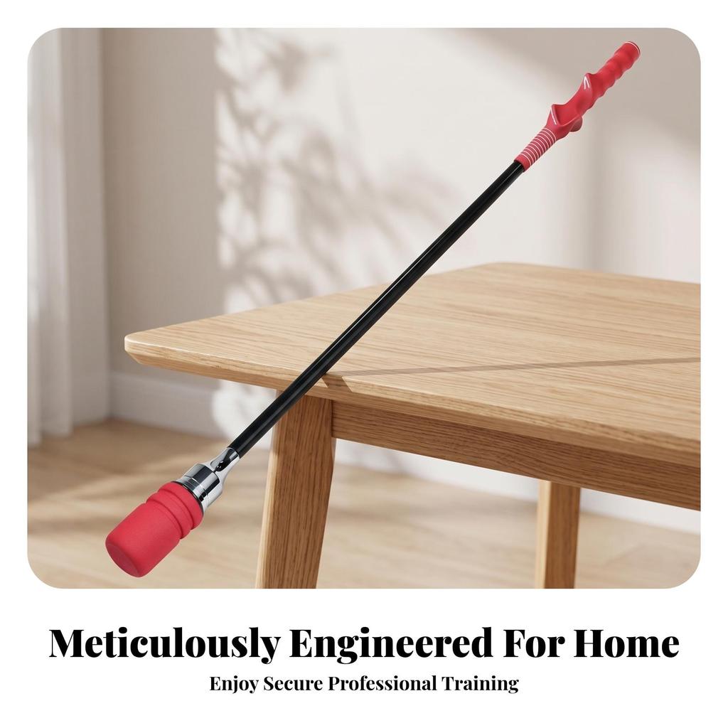 Weighted Golf Swing Audible Long Shaft Practice Tool