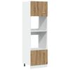 Microwave Cabinet Lyon Artisan Oak 60 X 57 X 207 Cm Particleboard