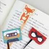 5Pcs Magnet Bookmark Cassette Tapes Book Mark Stationery Office School Supplies Random Delivery