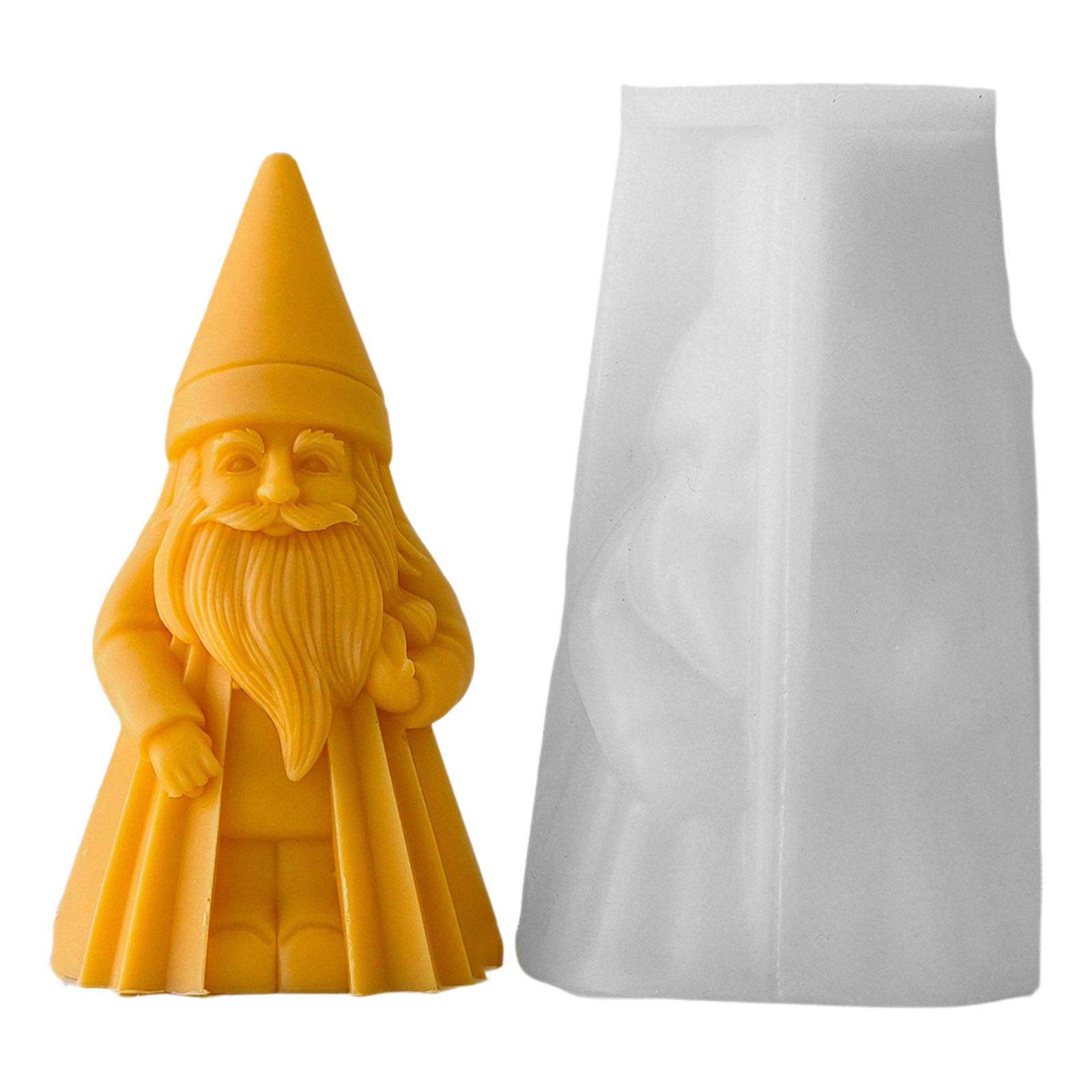 

Рождественская силиконовая форма для свечей Санта-Клауса, креативная форма Санты, ароматизированная силиконовая форма для изготовления свечей для рождественской вечеринки F093