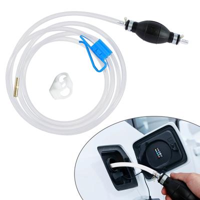 Hand Siphon Pump Efficient Gas Siphon Pump with 9.8ft Hose Multifunctional Fuel Transfer Pump for Gasoline Oil Water Liquid