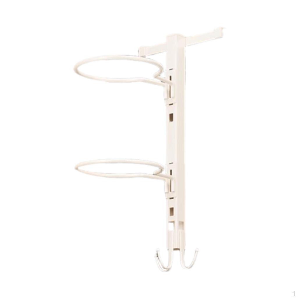 Basketball Ball Storage Rack Adhesion Football Holder Indoor Garage Shelf Organizer for Tool Room