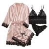 Women's Sexy Four-Piece Nightwear Set