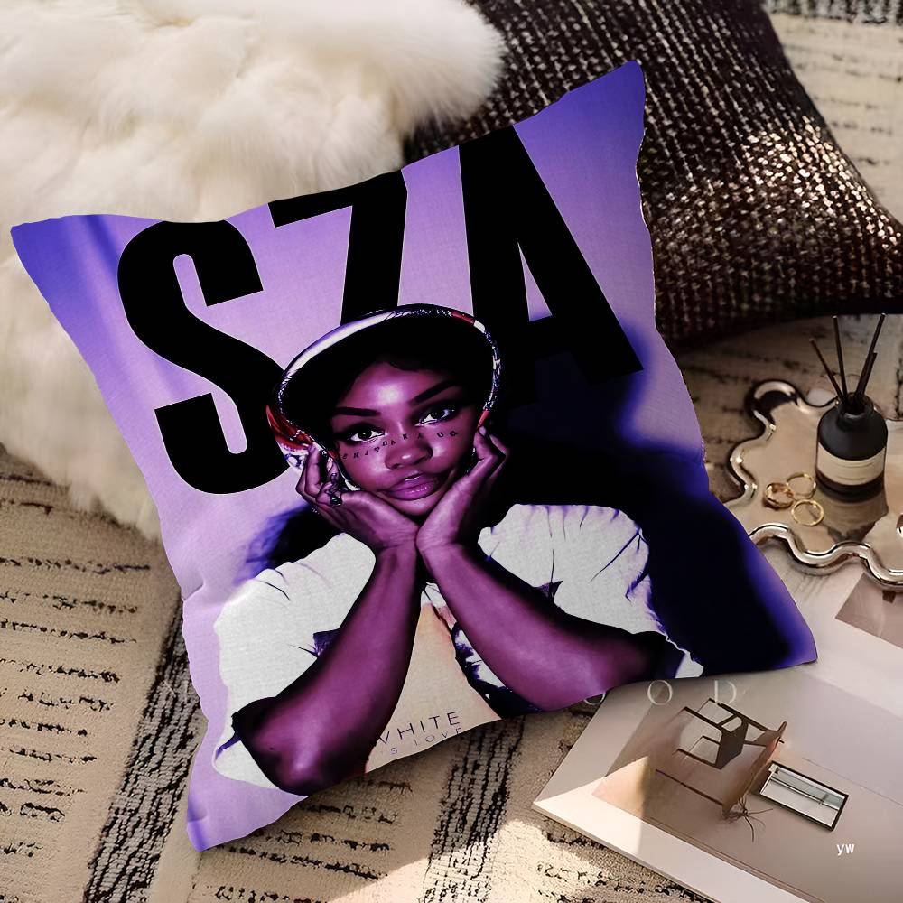 

Star Singer S-Sza Stitch Lucky Dragon Pillow Cover Sofa Cushion Cover Home Room Decoration Children Gift 30cmx30cm