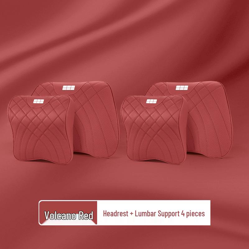 Acessórios para Interior de Carro Geely Galaxy A7: Apoio de Cabeça, Suporte Lombar, Proteção para Pescoço e Cintura