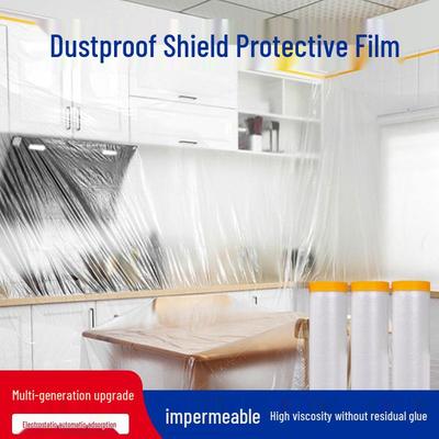Dustproof Spray Paint Masking Film for Cars and Furniture