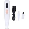 Yunir Pet Paws Trimmer, Low Noise Rechargeable Electric Trimmer with LED Light, Lubricating Oil, Brush, Safe Cat Dog Clippers for Paws Eyes Ears Face
