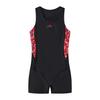 Girls Geometric Pattern One Piece Swimsuit