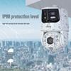 Dahua 4MP 180° Panoramic Outdoor PTZ Camera CN Plug (adapter Included)