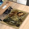 1pc Fantasy Man Portrait Printed Chair Rug for Home Office Use, Living Room Kitchen Game Room Area Carpet