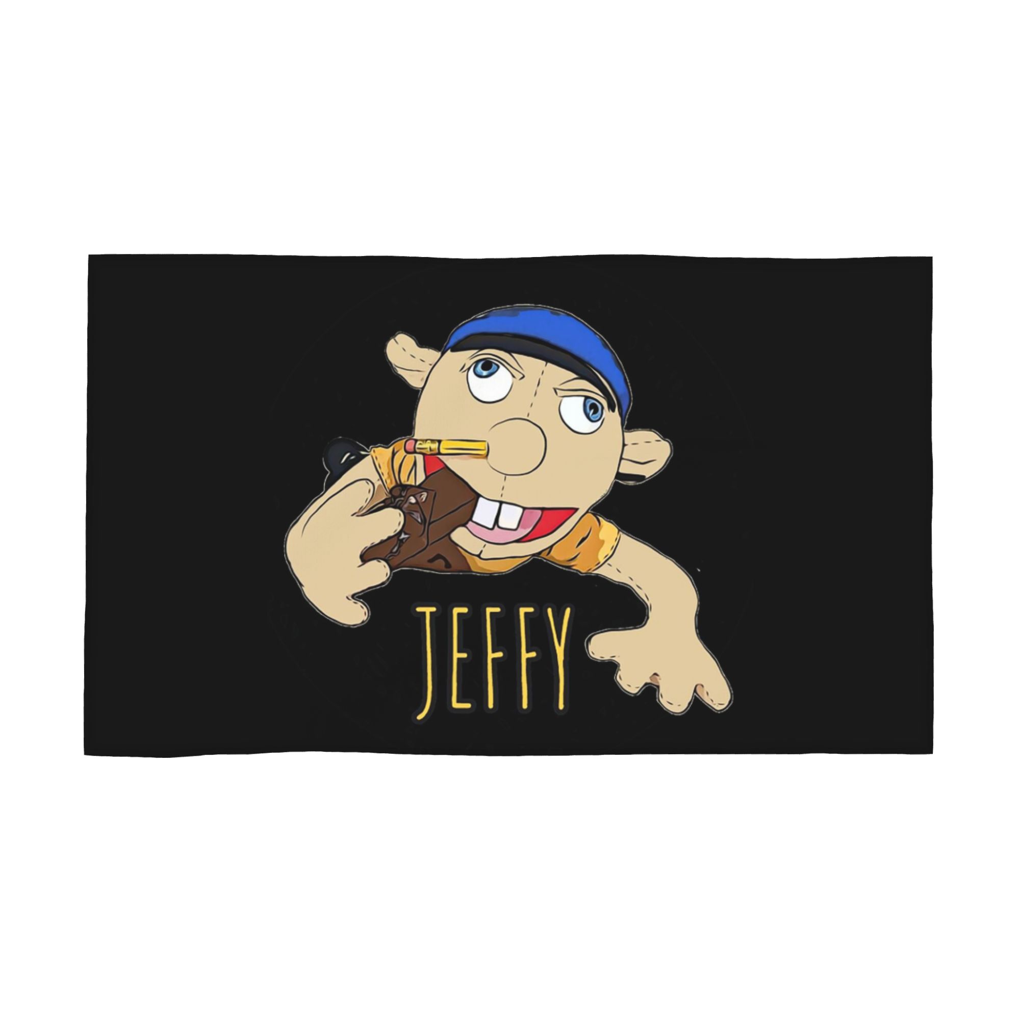 

Jeffy The Puppet ! Soft Face Towel Quick Dry Pool Bath Cotton Towels Breathable W30*H60(CM)