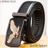 Ceinture en cuir véritable pour hommes, boucle automatique, ailes Dapeng, motif décontracté, tendance, mode