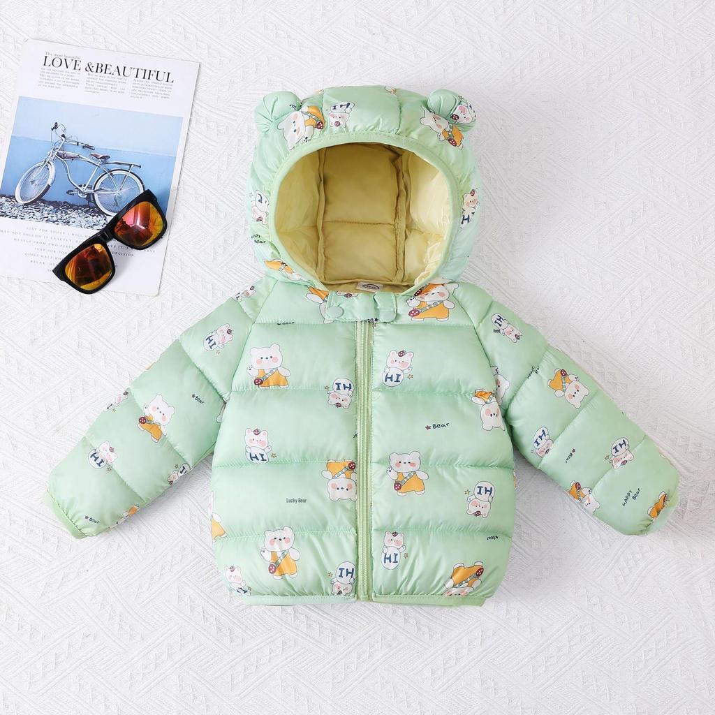 2025 Lightweight Cotton-Padded Jacket for Infants and Kids