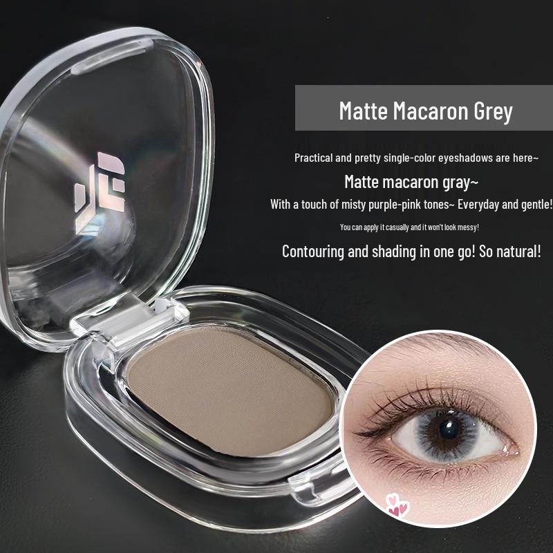 MGL Matte Earth Tone Eyeshadow & Blush Contour Palette - Long-Lasting, Smudge-Proof, Versatile, Low Saturation