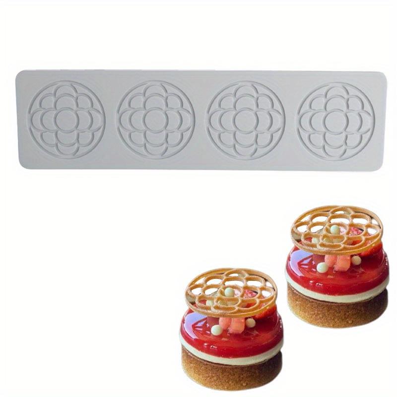 1pc Silicone Lace Mat Set for Cake Decorating, Sugarcraft, Chocolate & Fondant Molds - DIY Baking Tool