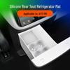Silicone Rear Seat Cup Holder Mat for AITO M6, Anti-Stain/Scratch, Easy Clean, Car Interior Mod.