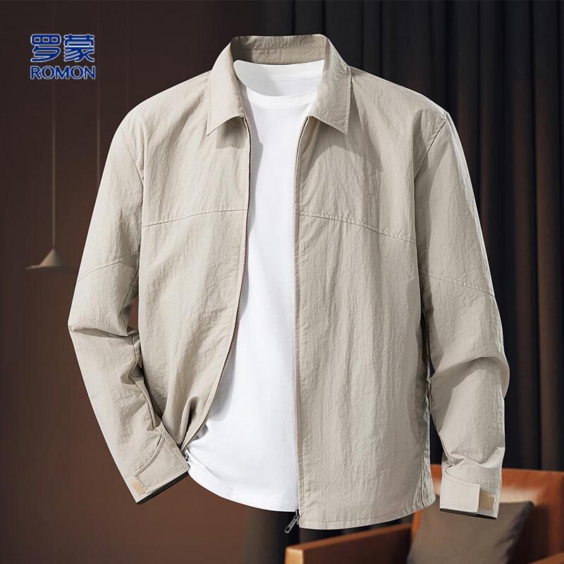 Romon Men s Casual Versatile Jackets M