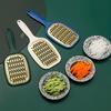 1PCS Stainless Steel Multifunctional Household Potato Shredder Kitchen Garlic Radish Vegetable Slicer Grater Fruit and Vegetable Grater