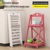 High-Quality Folding Storage Rack for Kitchen & Bathroom