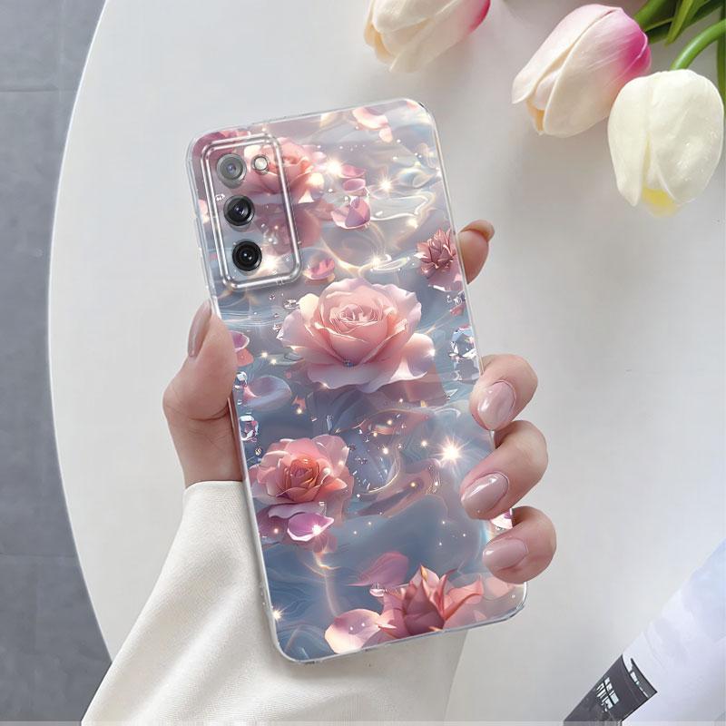 Für Samsung S20 FE S20 Plus Ultra Hülle Luxus Handyhülle Für Samsung Galaxy S20 Lite Marmor Klar Weiches Silikon Schutzhülle