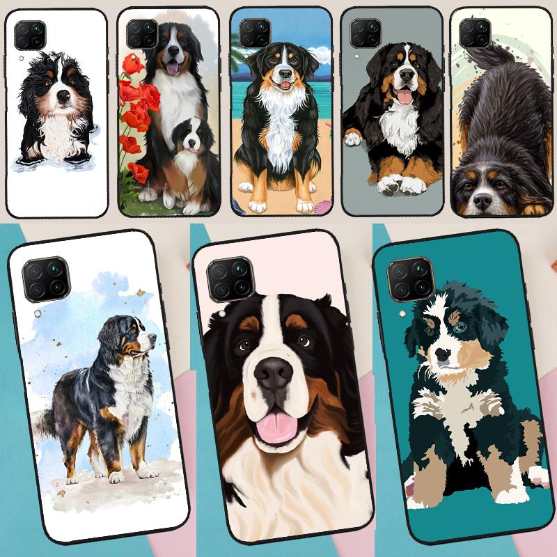 Bernese Mountain Dog For Huawei P20 P40 Lite P60 P30 Pro Nova 5T 9 10 SE 12s 12i 11i Y90 Y70 Y60 Y61 Y91 Y72 Case