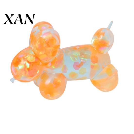 Cute Animal Squeeze Toy Soft Silicone Balloon Dog Shape Stress Relief Durable Ball Slow Rebound Portable Fidget for Kids And Adults Sensory