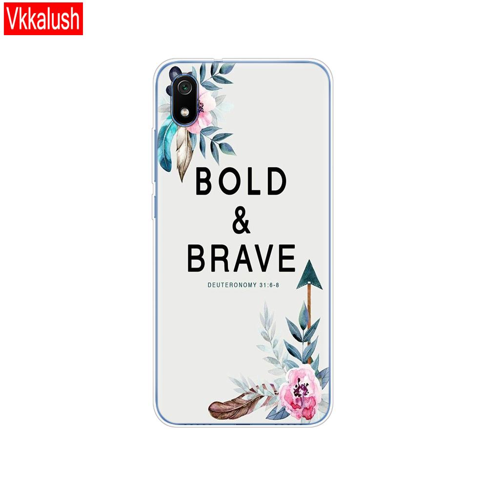 Silicon Case For Xiaomi Redmi 7a Cases Full Protection Soft Tpu Back Cover For Redmi 7 A Bumper Phone Shell Bag Coque