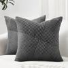 Cross Spliced Twill Pillow Living Room Sofa Light Luxury Lantern Core Pillow Case Home Decoration Cushion Pillow