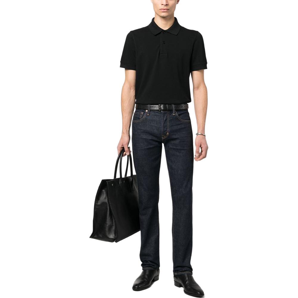 Hugo Boss SS22 Polo Shirt Men's Black 50452376-001
