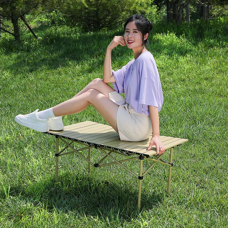 TANCHUAN Portable Folding Camping Table and Chair Set