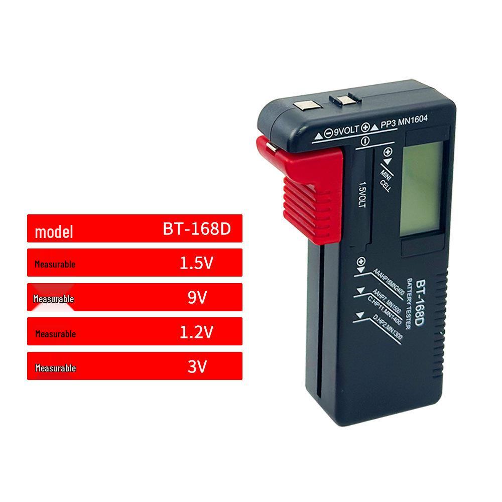 Battery Capacity Tester Display for Power Level Detection
