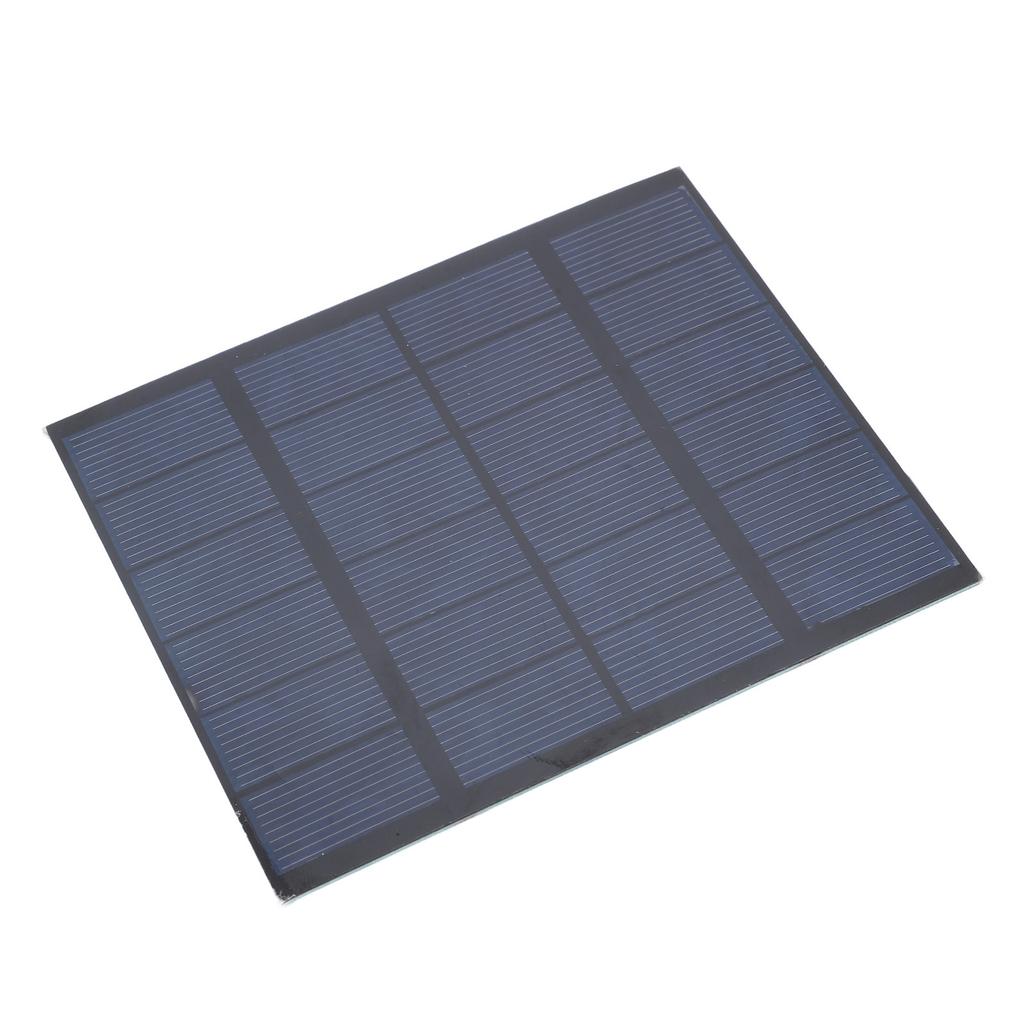 1.5W 6V Solar Panel Polysilicon PET Laminated Board Small Portable Solar Charging Panel for Home Commercial Industrial