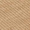 VidaXL Jute Rug with Latex Backing 70 X 130 Cm Natural