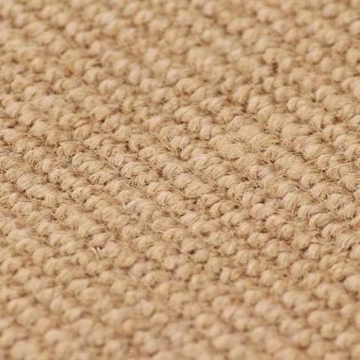 VidaXL Jute Rug with Latex Backing 70 X 130 Cm Natural