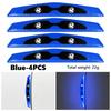 4pcs Car Door Side Anti-collision Strip Decorative Guard Plate For Vauxhall Tigra Corsa VXR Astra D G J H Zafira Vectra