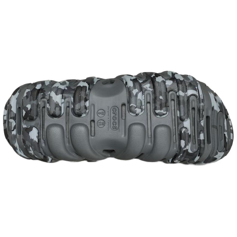 Crocs Echo Comfortable Simple Clogs Unisex Footwear Gray 212095-0IE