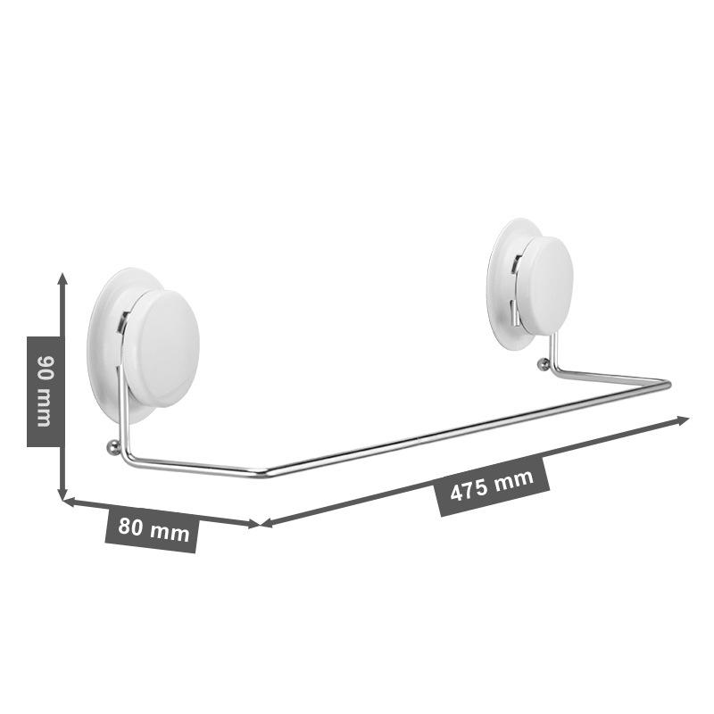 

Настенная вешалка для полотенец для ванной комнаты без перфорации, стеллаж для хранения полотенец из нержавеющей стали для ванной комнаты, вешалка для банных полотенец без гвоздей