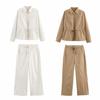Women's Autumn/Winter Adjustable Waistcoat & Casual Pants Set