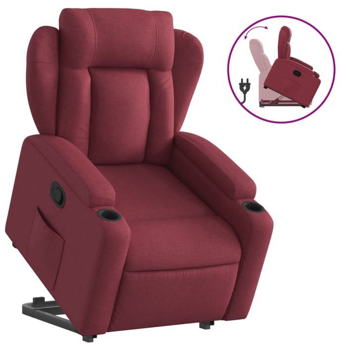 VidaXL Recliner, Relaxation Chair with Adjustable Backrest and Footrest, Living Room Seat, 3204485
