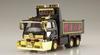 Aoshima Bunka Kyozai Mini Deco NEXT Series Dangerous Dump Scorpion Dump Plastic Molded Color 1/64 No.11 (Large Truck) Model,