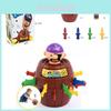 Brinquedo Animado Super Pop Up Jogo do Barril Pirata Ideal Para Reuniões Familiares Divertidas