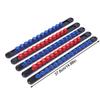 1/2 1/4 3/8 Socket Clip Rail Holder Socket Sliding Stand Sleeve Rail Rack Tool 360° Swivel Socket Organizer Abs Socket Organizer