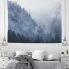 Home Wall Decoration Tapestry Mountain Fog Forest Background Hanging Cloth Office Living Room Tapestry