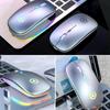 נורות LED Slim נטענת Bluetooth/USB אלחוטי RGB עכבר עבור Tablet PC Andoid IPad