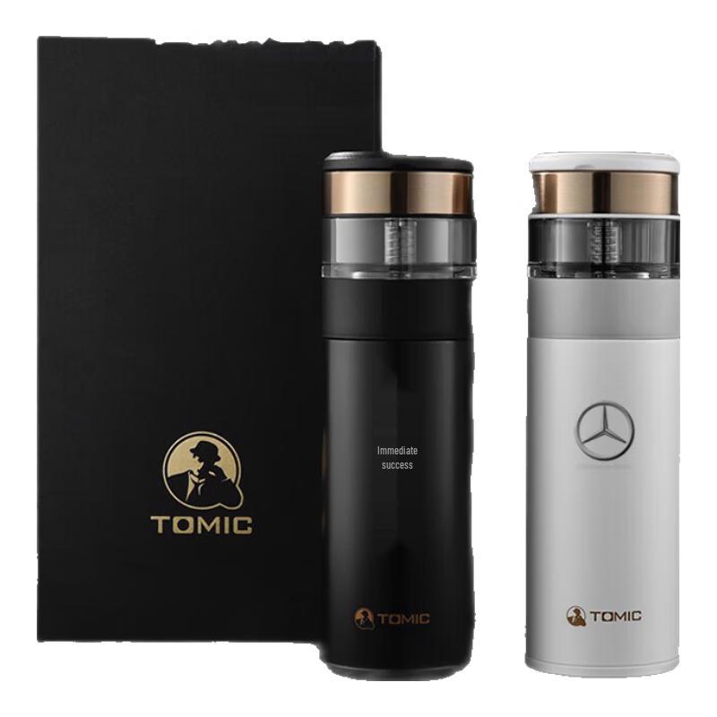 TOMIC Silver Tea Infuser Mug
