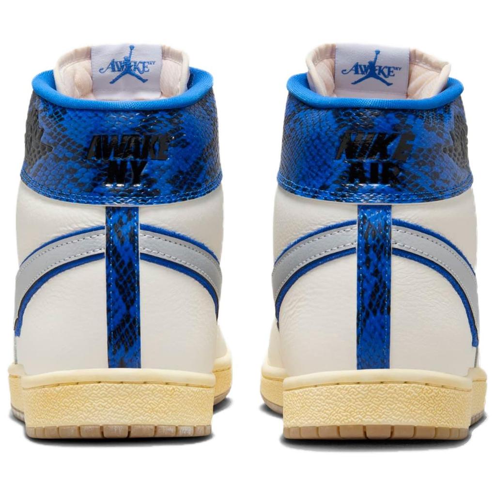 Awake NY x Air Jordan Jordan Air Ship PE SP Game Royal Unisex-Sneaker Weiß Sail Metallic-Platin FN8675-104