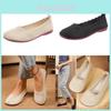 Stylish Comfortable Black Soft Bottom Women's Shoes Breathable Mesh Casual Flats For Spring And Summer 2024